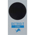 NFL Detroit Lions Grey Performance Series Xbox Series S Console Skin
